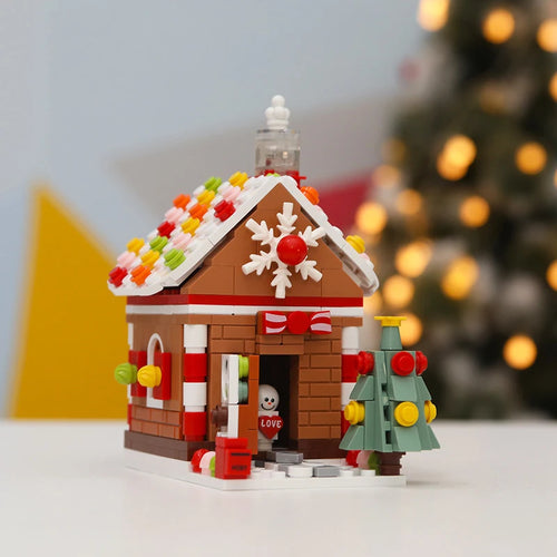 Merry Christmas Lighting Tree Building Blocks Bricks Creative Music