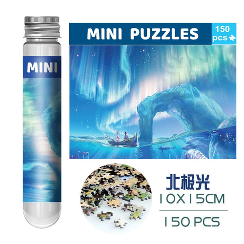 150pcs Mini Jigsaw Puzzles for Adults Micro Jigsaw Test Tube Tiny