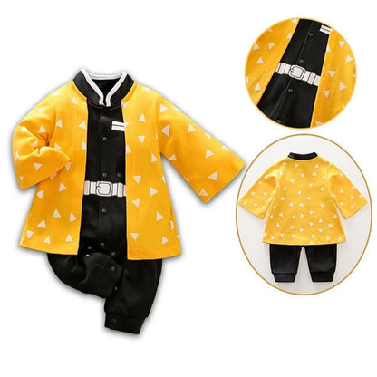 0-18 Months Anime Baby Rompers Newborn Cosplay Costume Infant