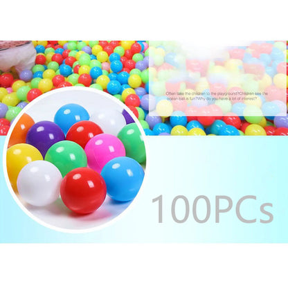 100Pcs 55MM Baby Plastic Balls Water Pool Ocean Ball Games for