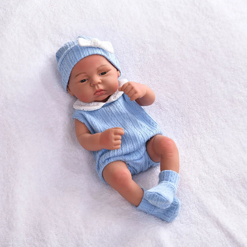 16inch Full Body Silicone Bebe Reborn Doll Soft Dolls Lifelike Baby