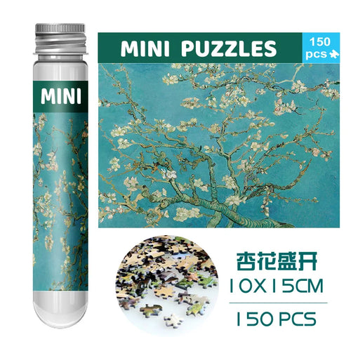 150pcs Mini Jigsaw Puzzles for Adults Micro Jigsaw Test Tube Tiny