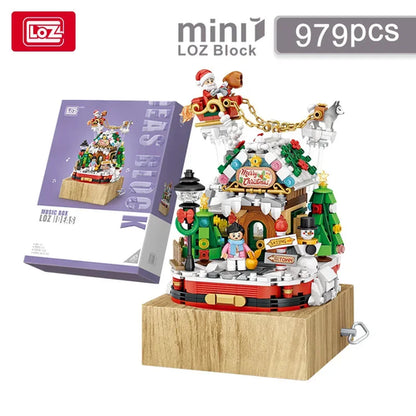 1237 1238 1054 LOZ mini Blocks Building Bricks Toys Puzzle Christmas