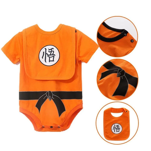 0-18 Months Anime Baby Rompers Newborn Cosplay Costume Infant