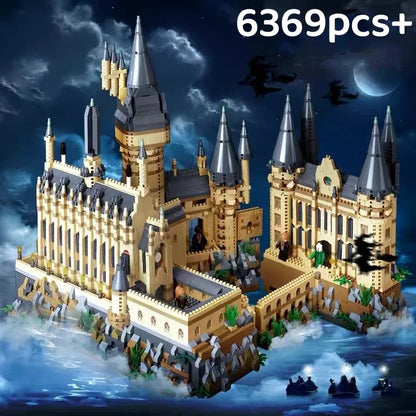 Micro Bricks City Creative Medieval Magic Castle Series School