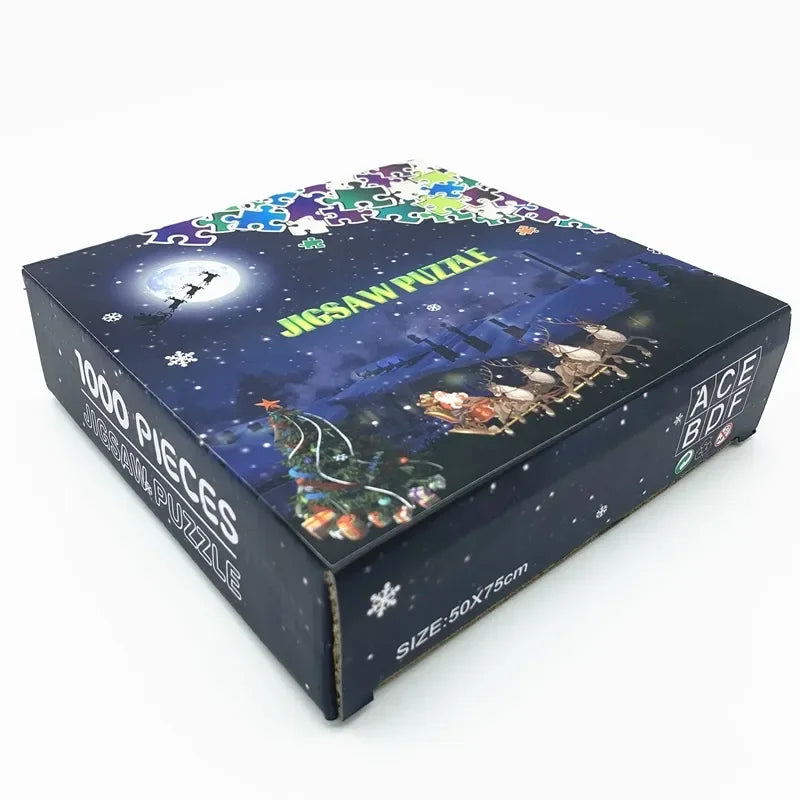 1000 Piece Puzzle Merry Christmas Gifts Large Jigsaw Puzzle For Adult