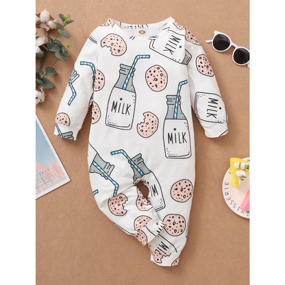 2022 Baby Clothes 0 to 12 Months for Boy and Girl Baby Romper Cotton