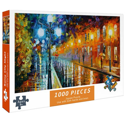 Jigsaw Puzzle 1000 Pieces Puzzle Game paper Assembling cartoon