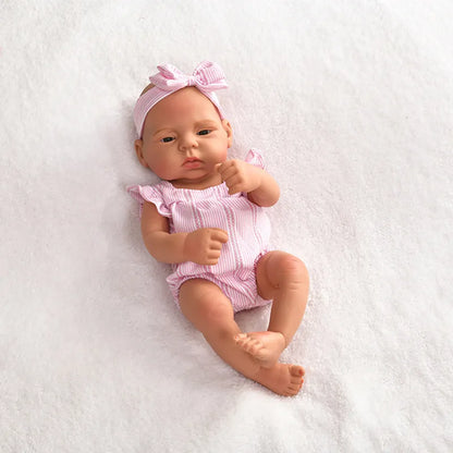 16inch Full Body Silicone Bebe Reborn Doll Soft Dolls Lifelike Baby