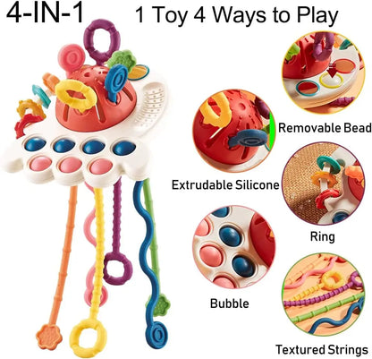 Baby Rattles Toys Newborn Sensory Teether Baby Development Games