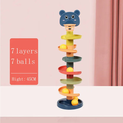 Montessori Baby Toy Rolling Ball Children Montessori Educational Games