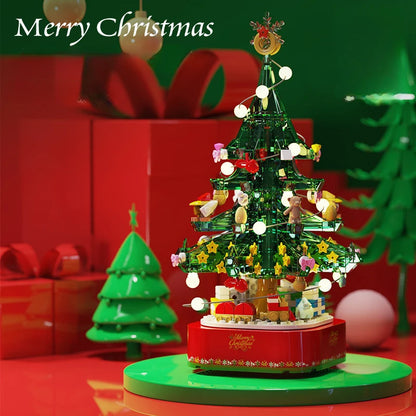 Christmas Building Block Series Toys New Year Gifts Christmas Tree