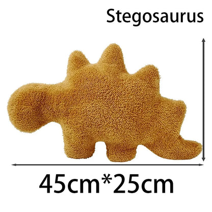 Nugget Pillow Dino Chicken Nugget Plush Pillow Cartoon Dinosaur Plush