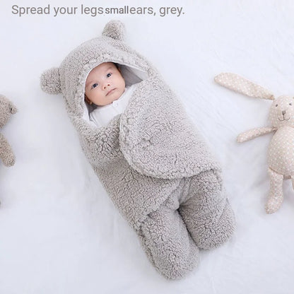 Baby Sleeping Bag Pajama Baby Clothes Newborn Soft Winter Thickened