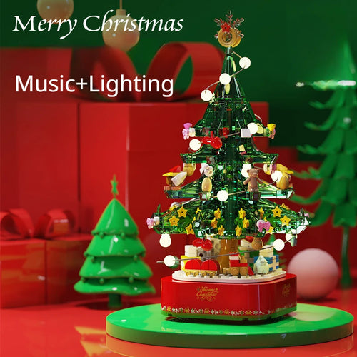 Christmas Building Block Series Toys New Year Gifts Christmas Tree