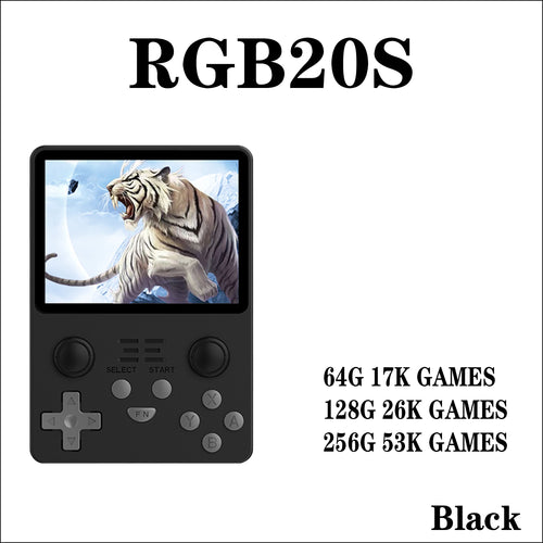 POWKIDDY RGB20S Handheld Game Console Retro Open Source System RK3326