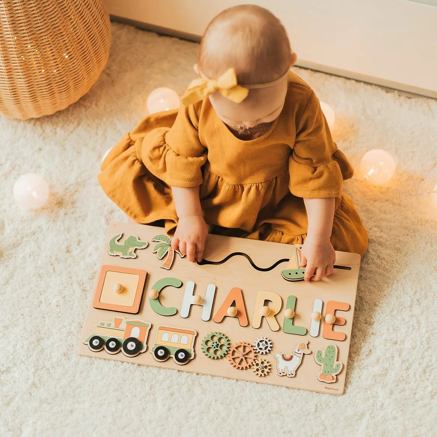 Personalized Name Puzzle for Kids Personalized Selection of Wooden