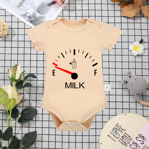 Hot White Cotton  Baby Onesie Minimalist Print Top Sell Creativity