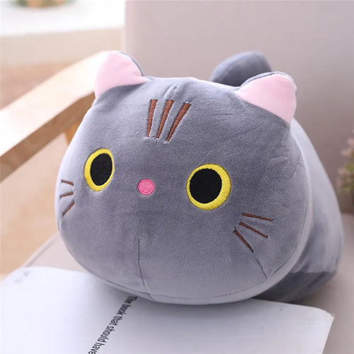 25CM Little Size Soft Animal Cartoon Pillow Cute Cat Plush Toy Stuffed