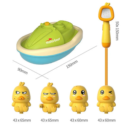 Electric Baby Bath Toys for Kids Duck Spray Water Bath Toys Baby