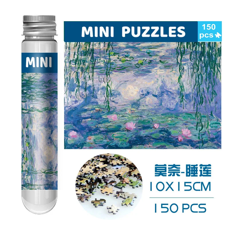 150pcs Mini Jigsaw Puzzles for Adults Micro Jigsaw Test Tube Tiny