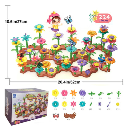 Grow Their Imagination with STEM Educational Flower Garden Building