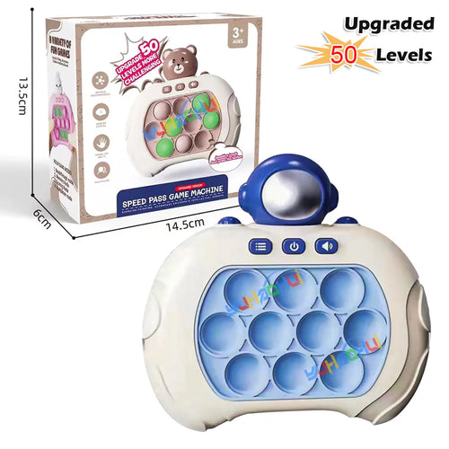 Quick Push Game Electronic Pop Light Fidget Toys for Kids Adult Anti