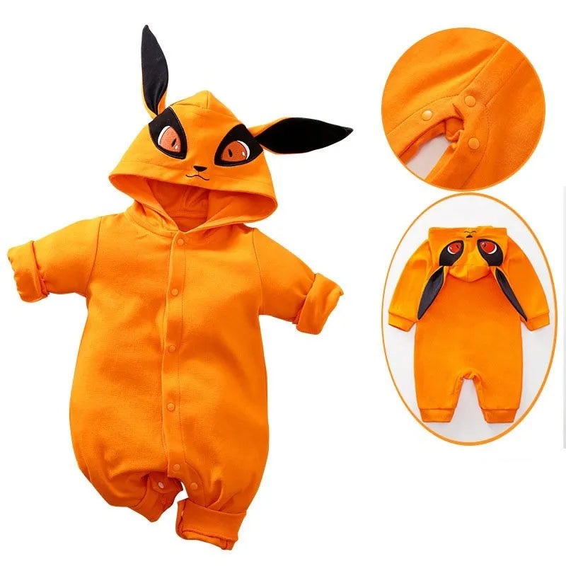 0-18 Months Anime Baby Rompers Newborn Cosplay Costume Infant