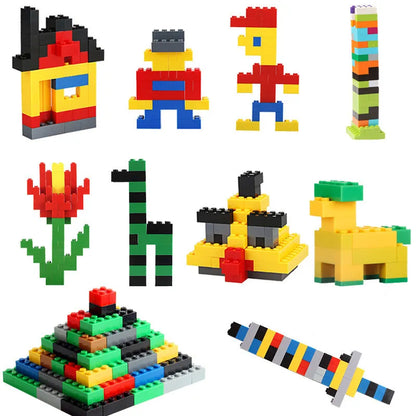 1000 DIY creative building blocks bulk set Urban Classic building