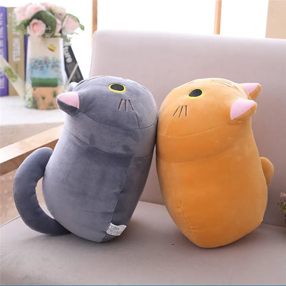 25CM Little Size Soft Animal Cartoon Pillow Cute Cat Plush Toy Stuffed