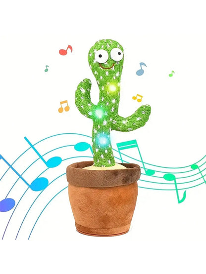 1pc-Dancing Talking Cactus Toys For Baby Boys And Girls, Singing