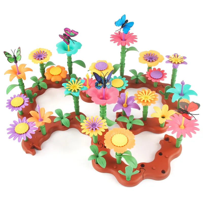 Grow Their Imagination with STEM Educational Flower Garden Building