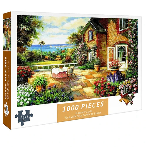 Jigsaw Puzzle 1000 Pieces Puzzle Game paper Assembling cartoon