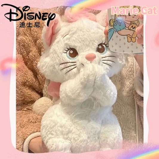 New Disney Marie Cat Plush Toy Anime The Aristocats Stuff Doll Cartoon