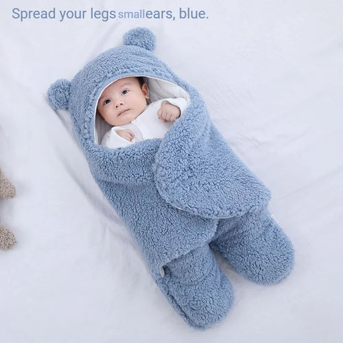 Baby Sleeping Bag Pajama Baby Clothes Newborn Soft Winter Thickened