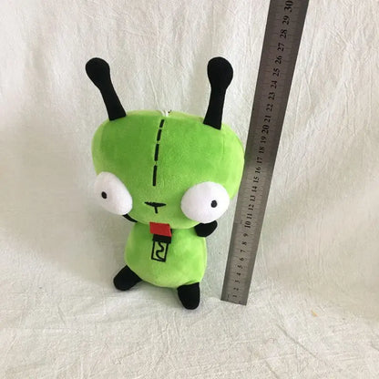 20cm Alien ET 3D Eyes Green Invader ZIM GIR Dog Plush Figure Toy Soft