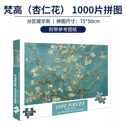 Jigsaw Puzzle 1000 Pieces Puzzle Game paper Assembling cartoon