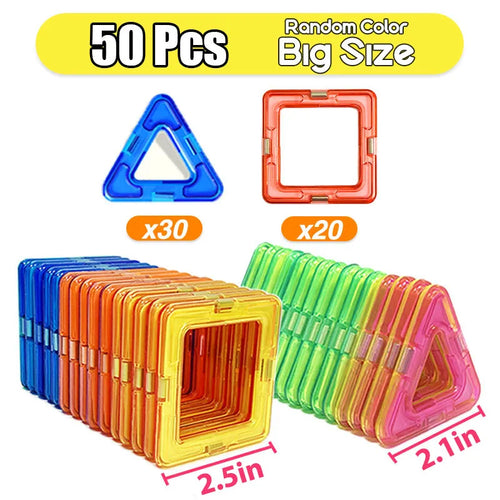 Big Size and Mini Size Magnetic Building Blocks DIY Designer Magnet