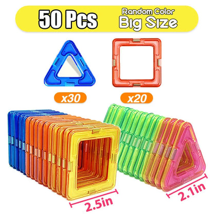 Big Size and Mini Size Magnetic Building Blocks DIY Designer Magnet