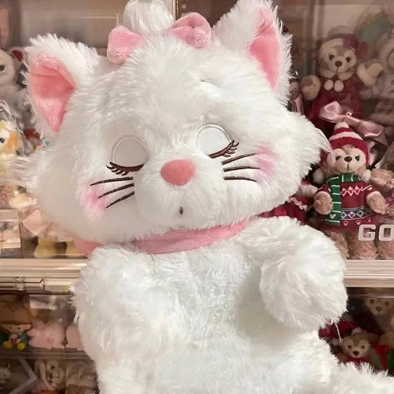 New Disney Marie Cat Plush Toy Anime The Aristocats Stuff Doll Cartoon