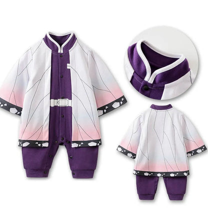 0-18 Months Anime Baby Rompers Newborn Cosplay Costume Infant