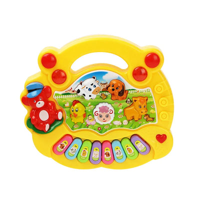 Baby Musical Toy with Animal Sound Kids Piano Keyboard Electric