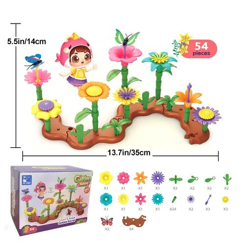 Grow Their Imagination with STEM Educational Flower Garden Building