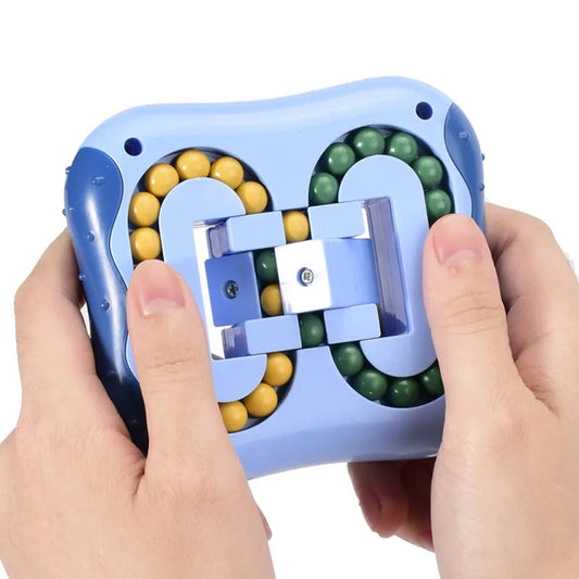 Rotating Magic Bean Fingertip Toy Puzzles Games for Kids Adults