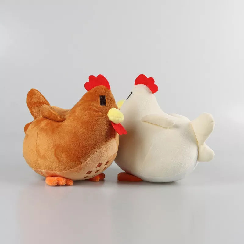 20cm Stardew Valley Chicken Pillow Plush Soft Stuffed Animal Toys