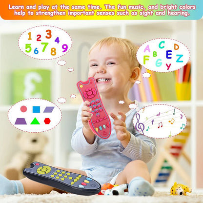 Music Mobile Phone TV Remote Control Baby Early Educational Toys