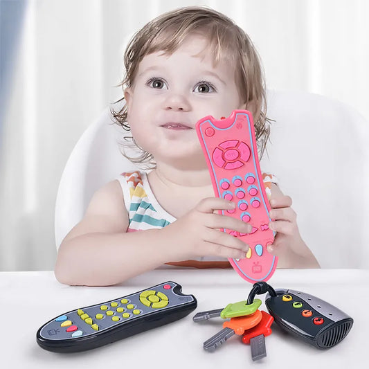 Music Mobile Phone TV Remote Control Car Key Baby Early Educational