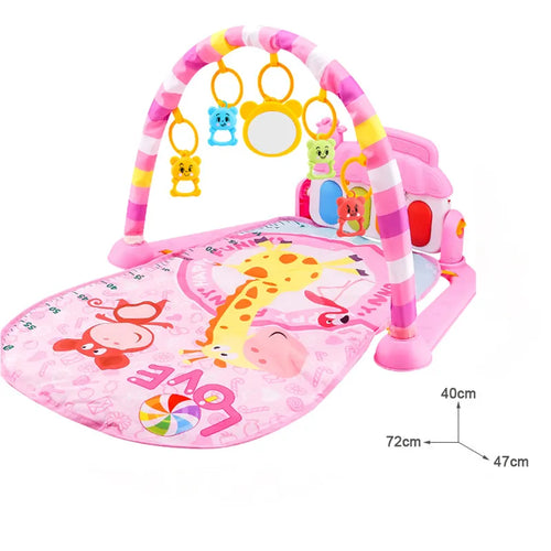 Musical Baby Activity Gym Rack Play Mat Kid Rug Puzzle Mat Carpet