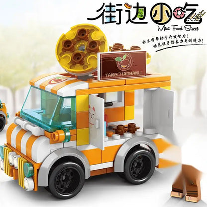 Snack cart Building Blocks Mini City Store Street View Snack Street