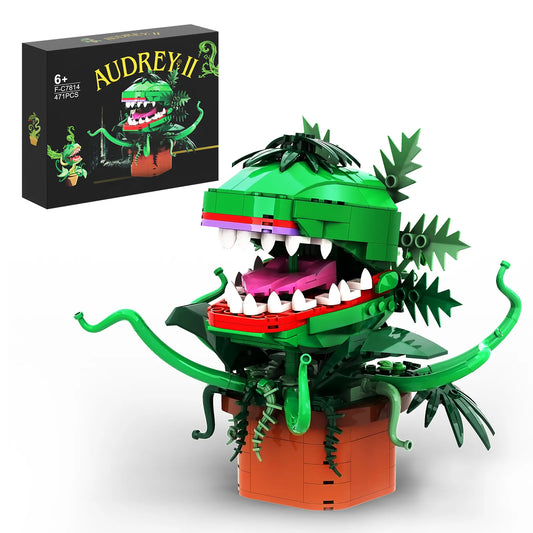 MOC Halloween Audrey II Chomper Building Blocks Set Little Shop of